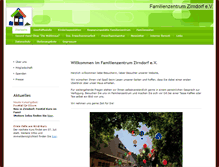 Tablet Screenshot of familienzentrum-zirndorf.de